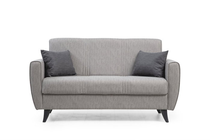 Atelier Del Sofa Zaden - Sofá-cama de 2 plazas Gris claro Atelier Del Sofa Zaden - Sofá-cama de 2 plazas Gris claro